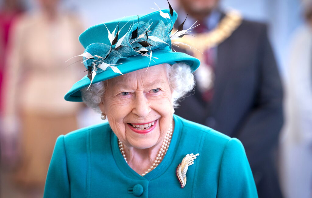 FILE PHOTO: Britain's Queen Elizabeth visits the Edinburgh Climate Change Institute at the University of Edinburgh, as part of her traditional trip to Scotland for Holyrood Week, in Edinburgh, Scotland, Britain July 1, 2021. Jane Barlow/Pool via REUTERS