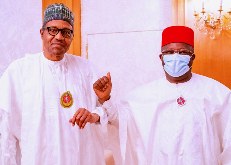 Buhari and Umahi/Presidency