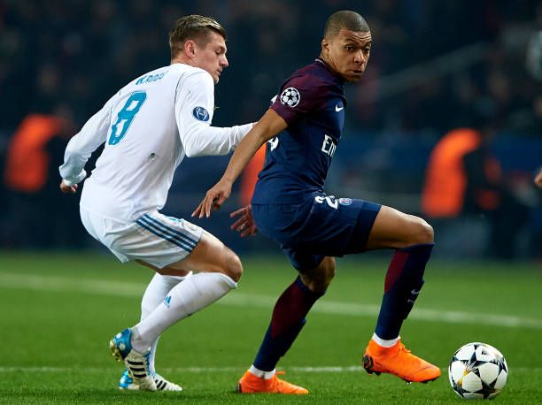 Kroos And Mbappe/Twitter