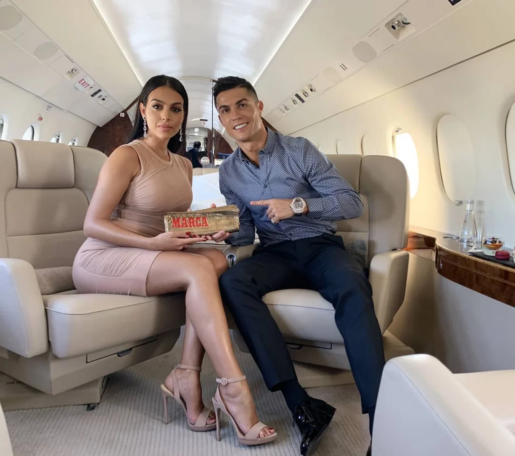 Ronaldo and Georgina Rodriguez