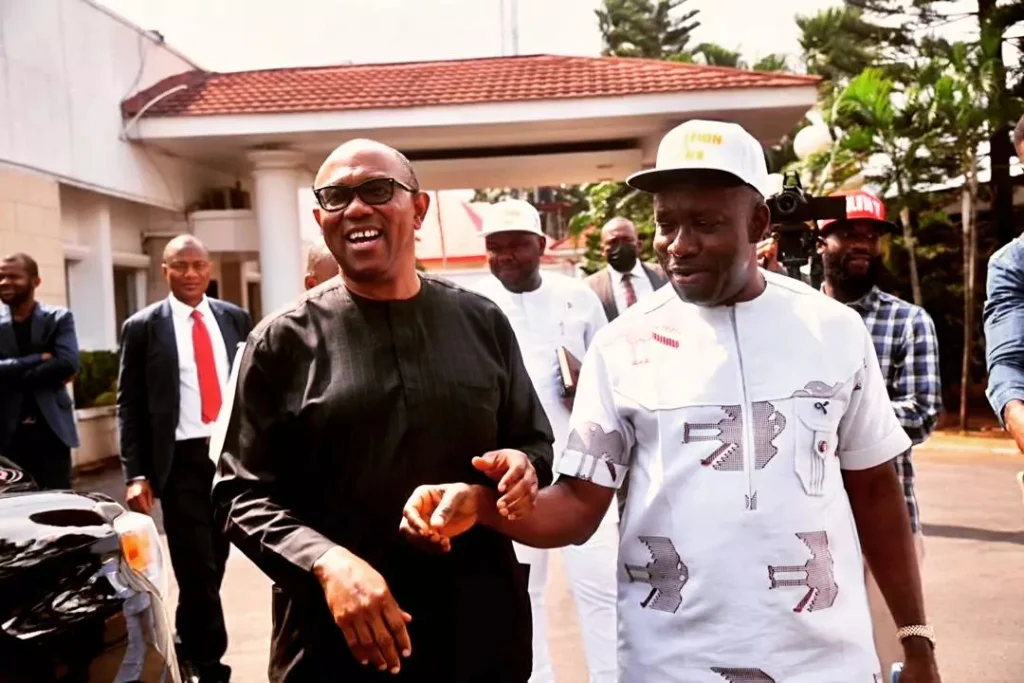 Soludo and Peter Obi/Instagram @peterobigregory