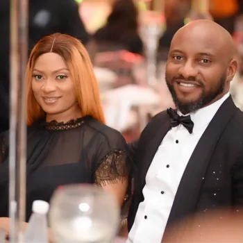 Yul and May Edochie attend an event/Instagram@mayedochie