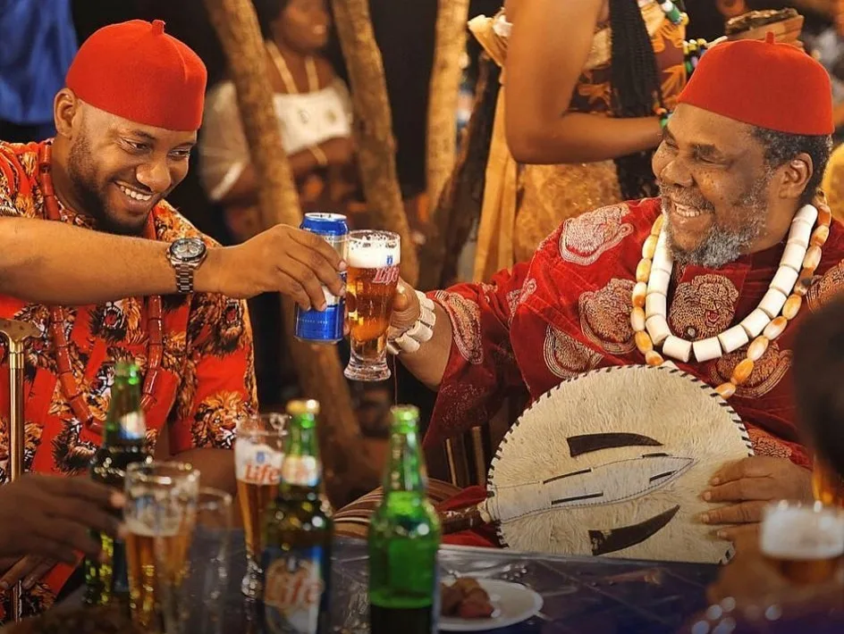 Yul and Pete Edochie