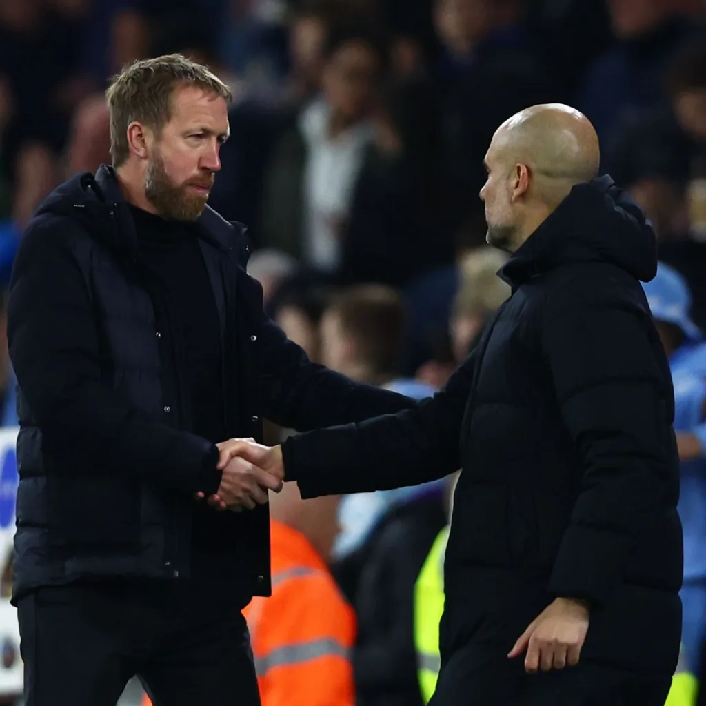 Potter and Guardiola/Getty Images