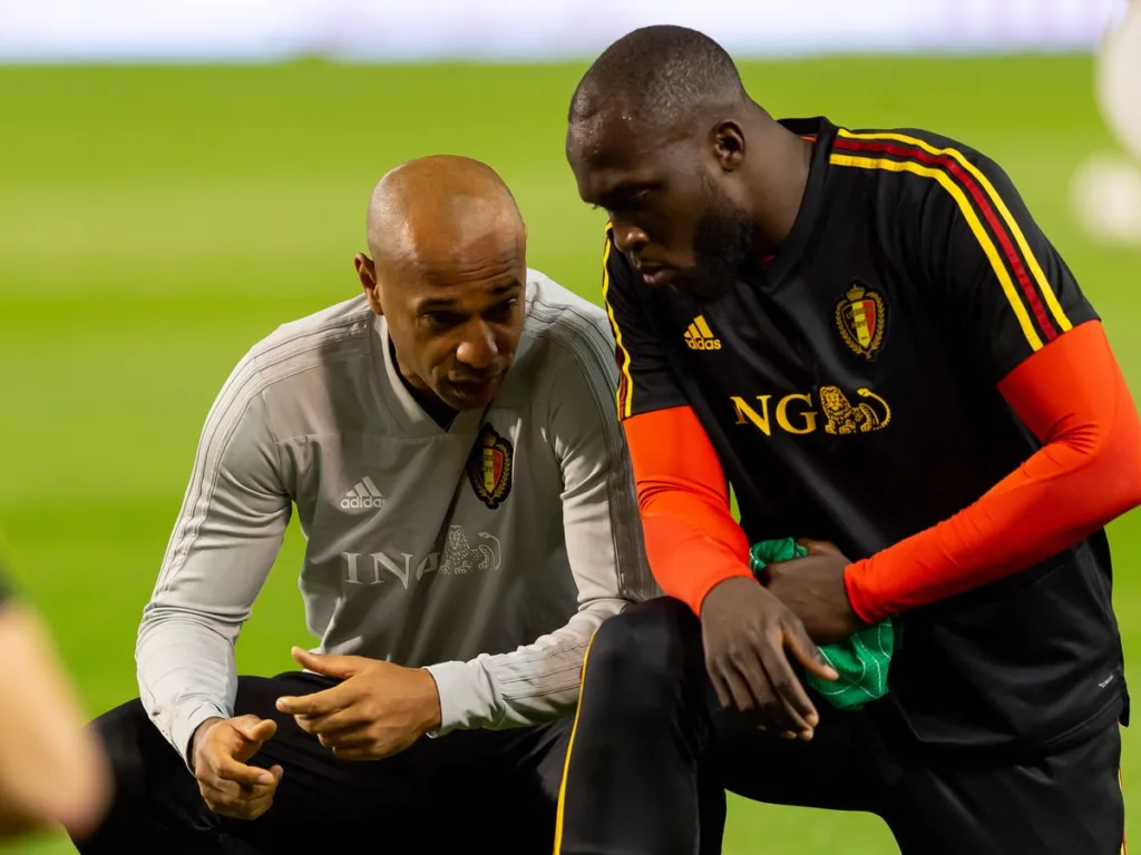 Thierry Henry and Lukaku/Getty Images