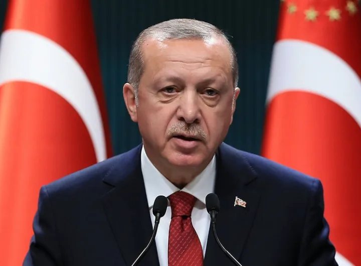 President Erdogan/EPA