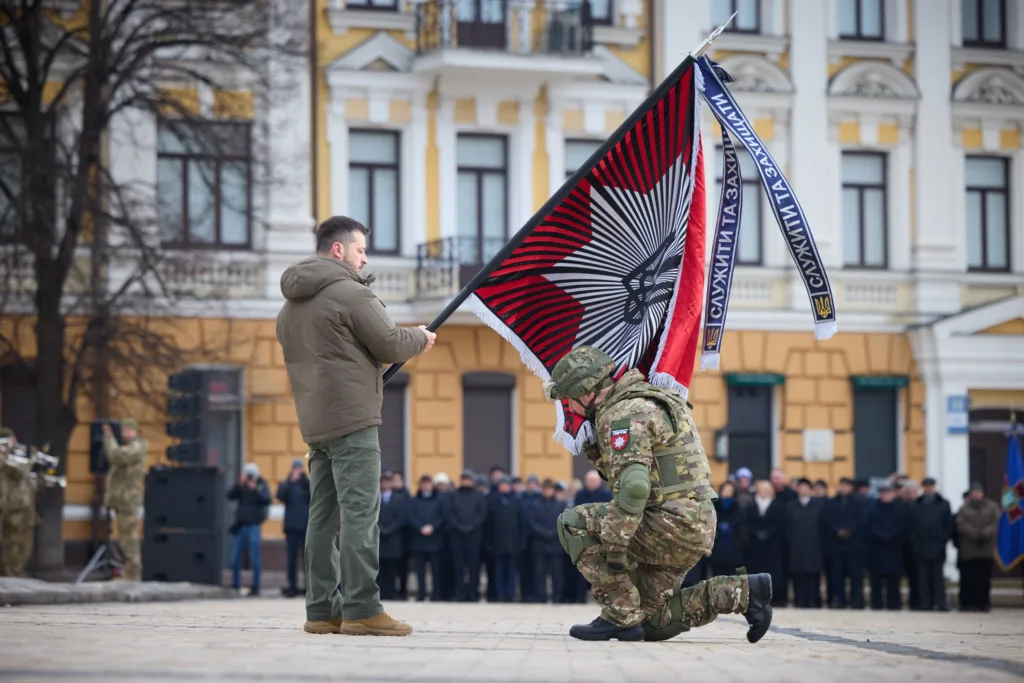 President Zelenskiy has vowed to fight until victory/AA