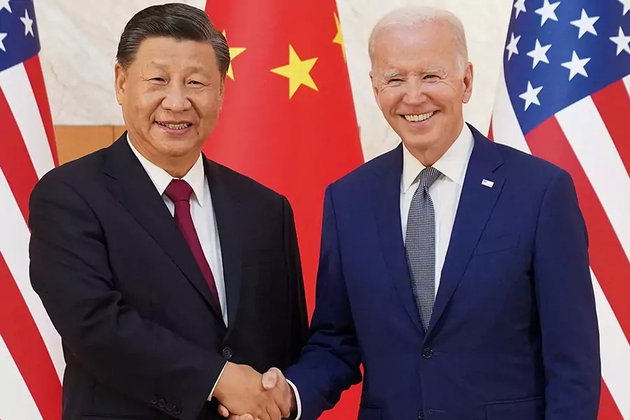 President Xi and Biden/Reuters