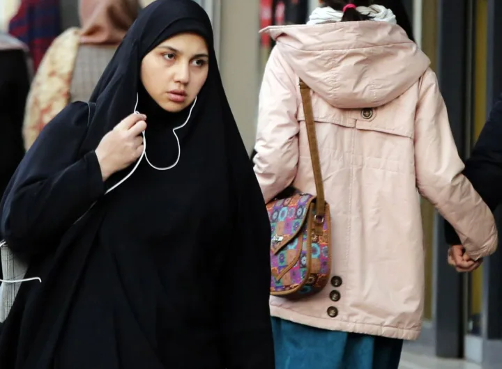 A young Iranian woman wearing the hijab/Shutterstock
