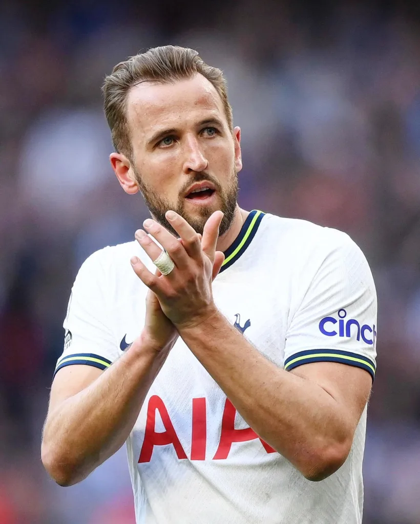 Harry Kane claps to Tottenham fans during a game/Instagram @harrykane