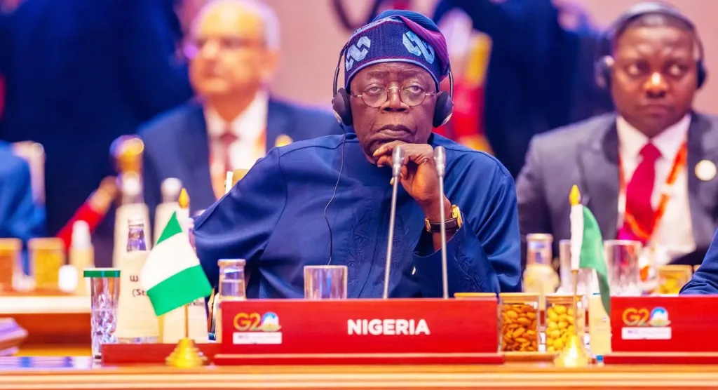 President Bola Tinubu at the G20 summit in India/Instagram @officialasiwajubat