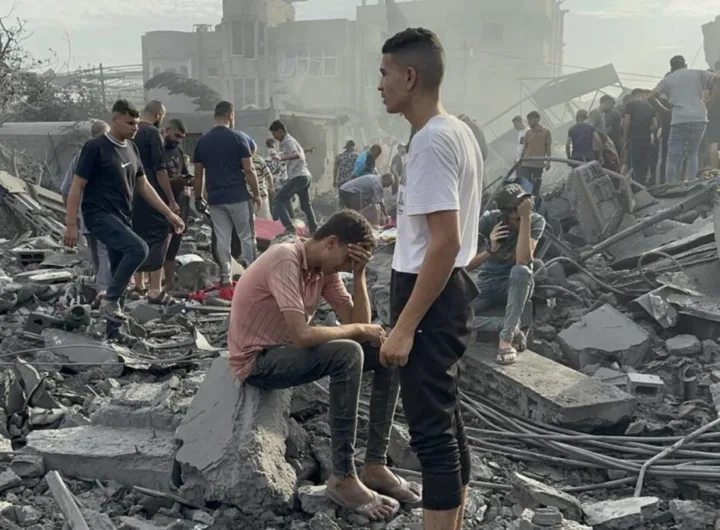 War-thorn Gaza/Reuters