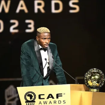 Victor Osimhen is the first Nigerian to be named the CAF African Player of the Year in 2 years/Instagram @victorosimhen9