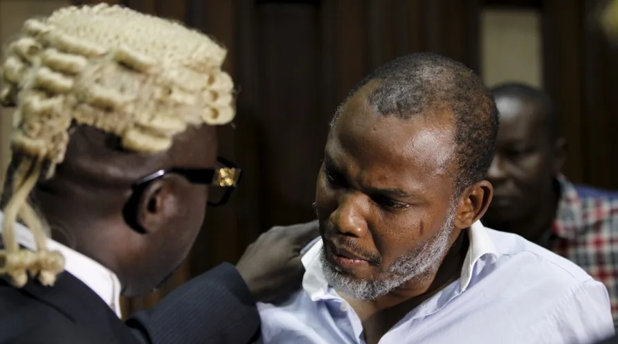 Nnamdi Kanu in court