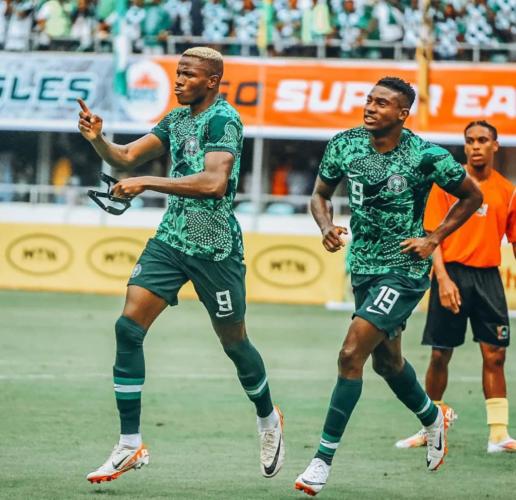 Osimhen finished as the highest goal scorer of the 2023 AFCON qualifiers/Instagram @victorosimhen9