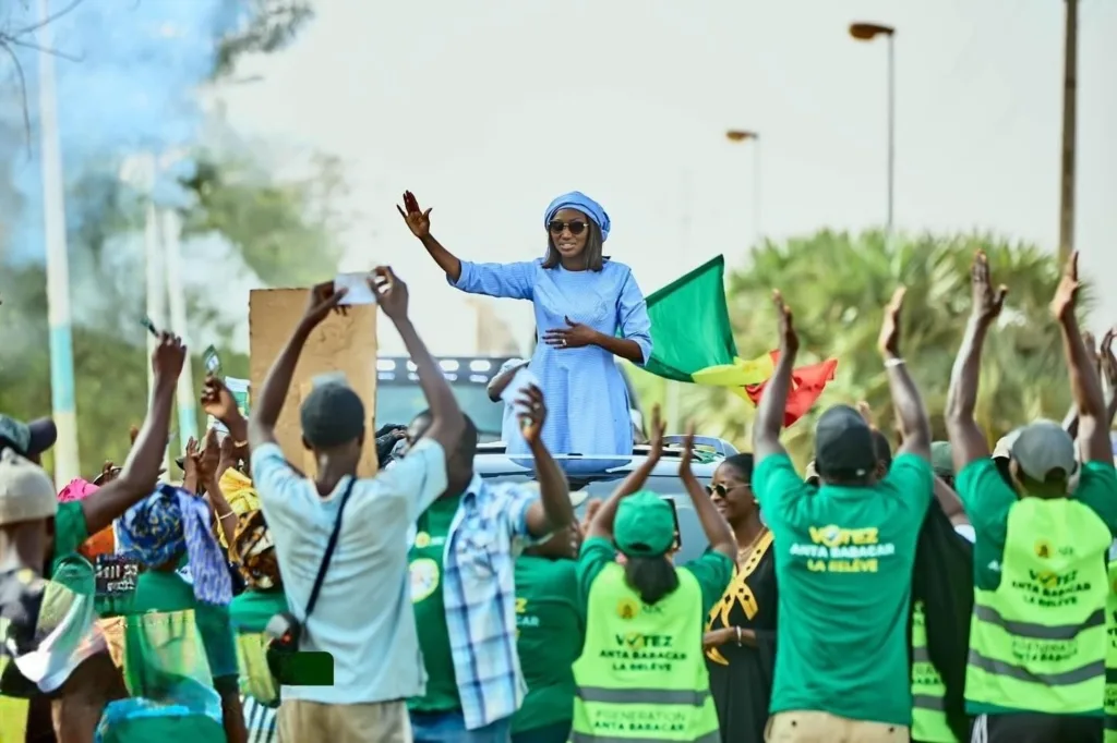 Anta Babacar Ngom has promised to fix the economy and create millions of jobs if elected president/Instagram @anta.babacar