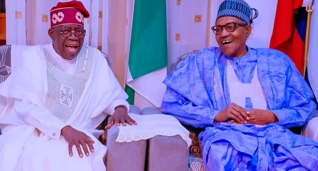 President Tinubu and Buhari/Lionscrib