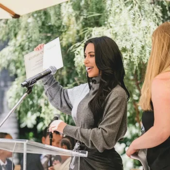 Kim Kardashian says the experience "shaped me profoundly,"/Instagram @kimkardashian