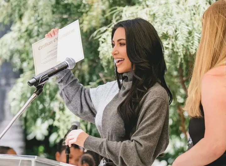 Kim Kardashian says the experience "shaped me profoundly,"/Instagram @kimkardashian