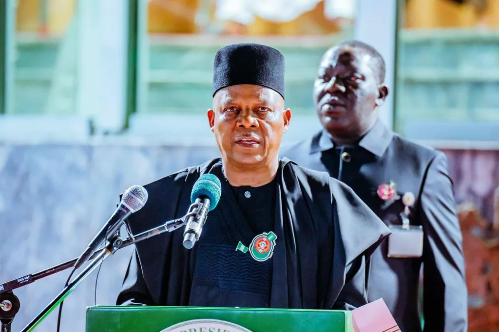 Vice President Shettima is yet to react to the group's statement/Lionscrib