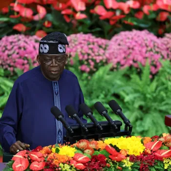 President Tinubu says his economic policies has yielded positive results/Reuters