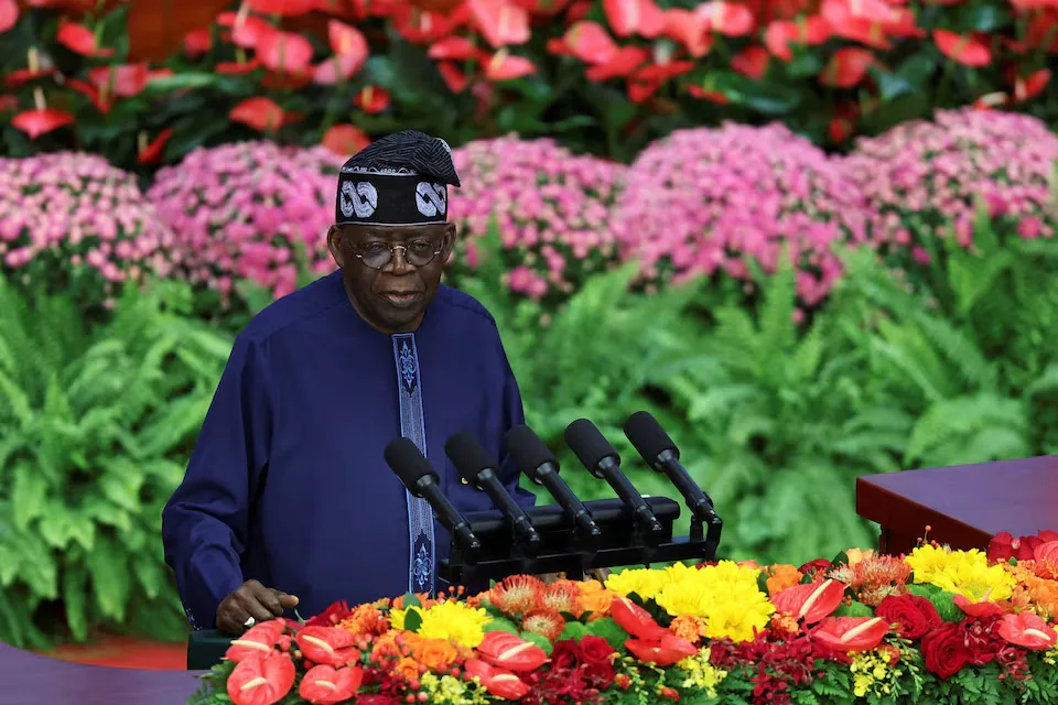 President Tinubu says his economic policies has yielded positive results/Reuters