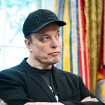 Elon Musk was questioned about the dark spot in his eyes during DOGE exit press briefing with Trump/Ney York Times
