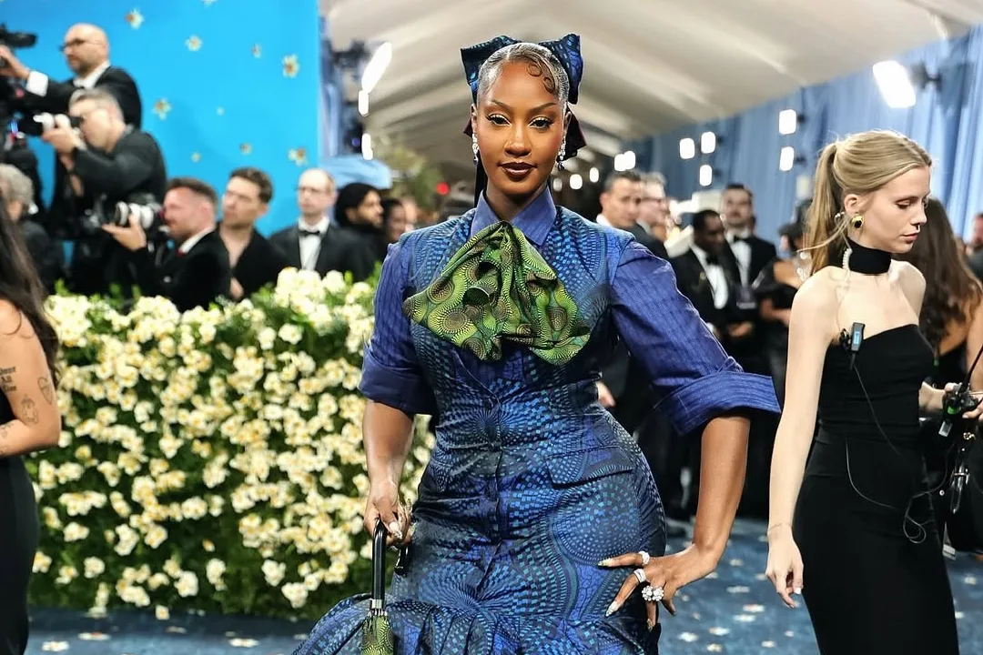 Tems at the 2025 Met Gala/Getty