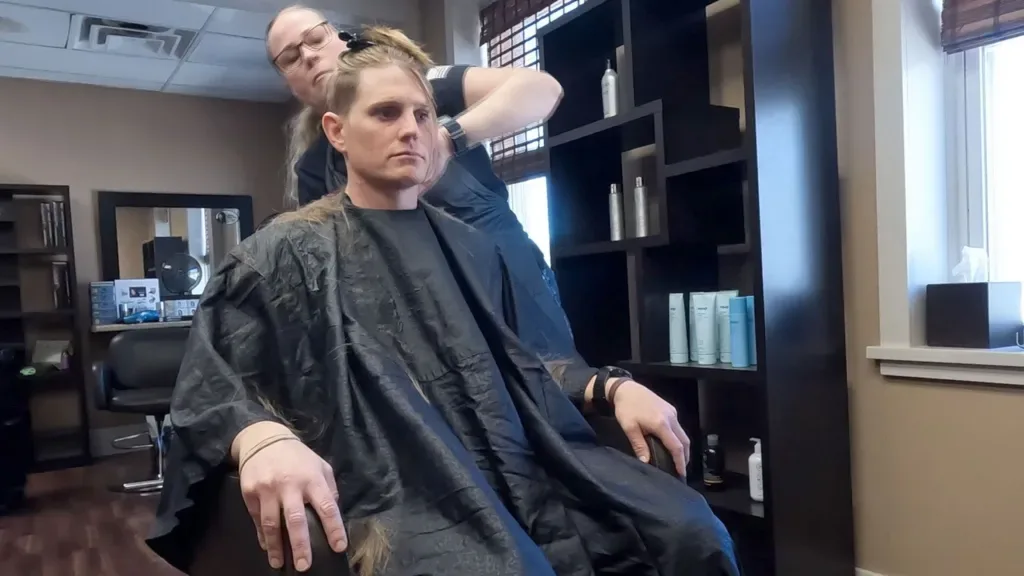 Kara cut his hair on May 21 to fit into the directive of the government's ban on transgender officers/BBC