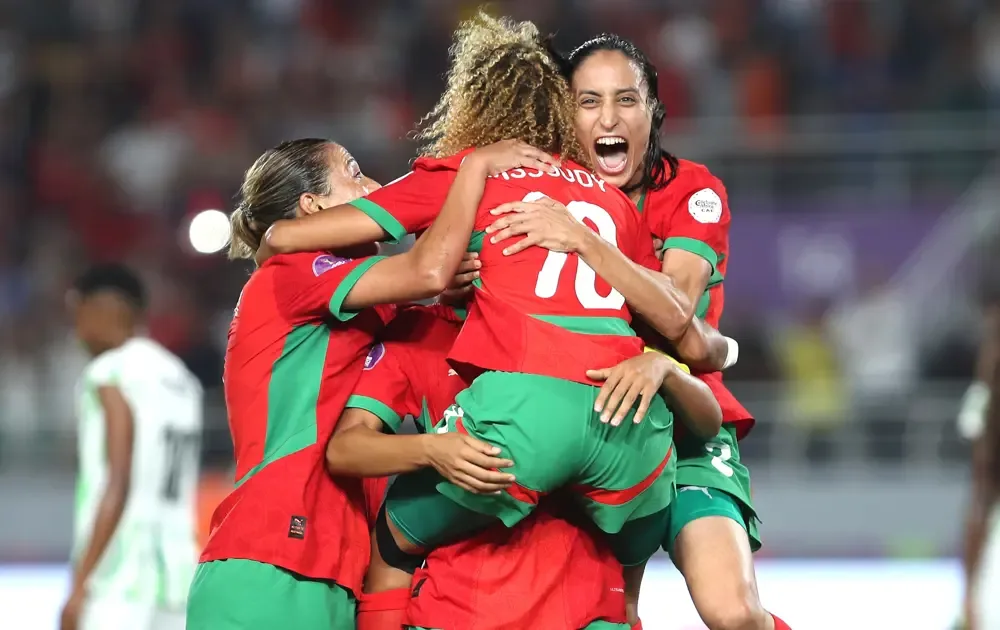 Morocco took the lead in the 13th minute of the game/CAF