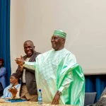 Atiku Abubakar at the coalition meeting/Lionscrib