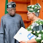 President Tinubu and Dr. Ngozi Okonjo-Iweala during their meeting at the Presidential Villa/Lionscrib