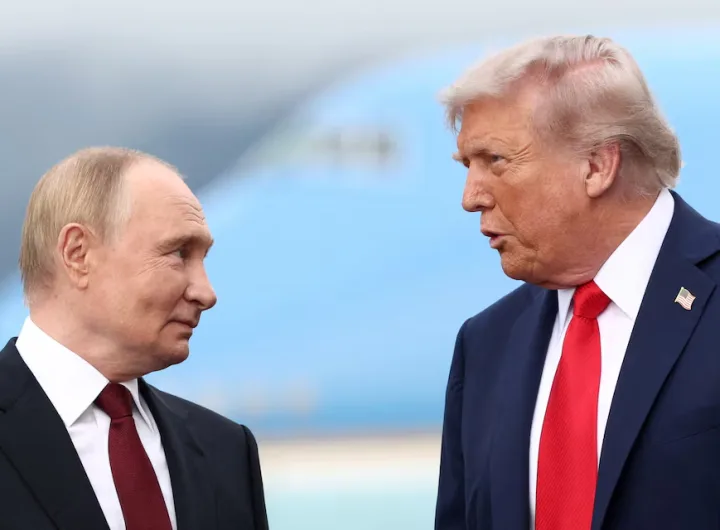 Putin and Trump both said the meeting was productive despite no ceasefire agreement/Reuters