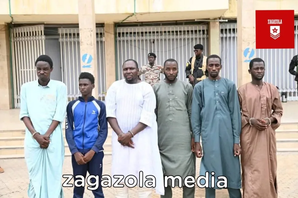 Images of the arrested terrorists obtained from Zagazola Media