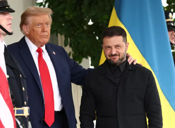 Trump welcomes Zelenskyy to the White House/Reuters