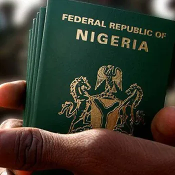 Nigerian passport/Lionscrib
