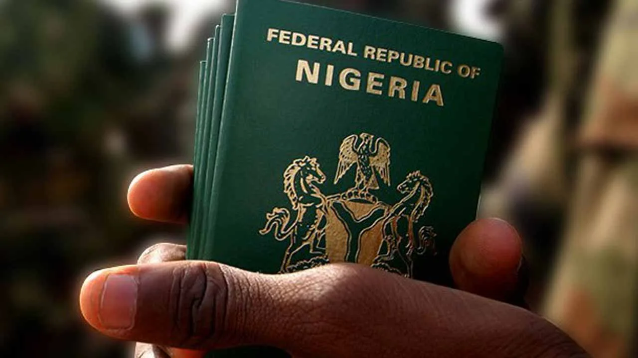 Nigerian passport/Lionscrib