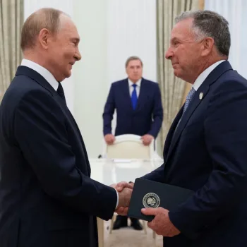 Putin and Witkoff exchange pleasantries ahead of ceasefire talks/Reuters