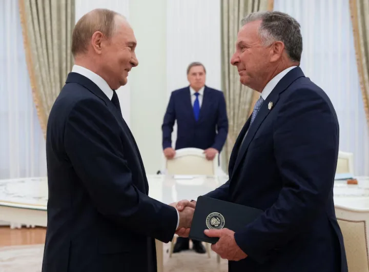 Putin and Witkoff exchange pleasantries ahead of ceasefire talks/Reuters