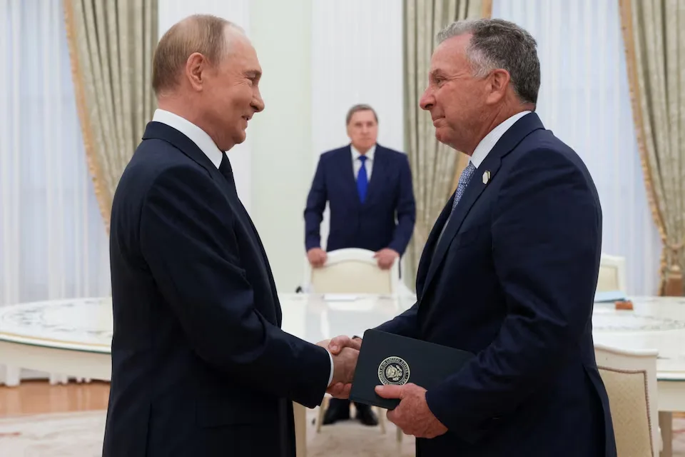 Putin and Witkoff exchange pleasantries ahead of ceasefire talks/Reuters