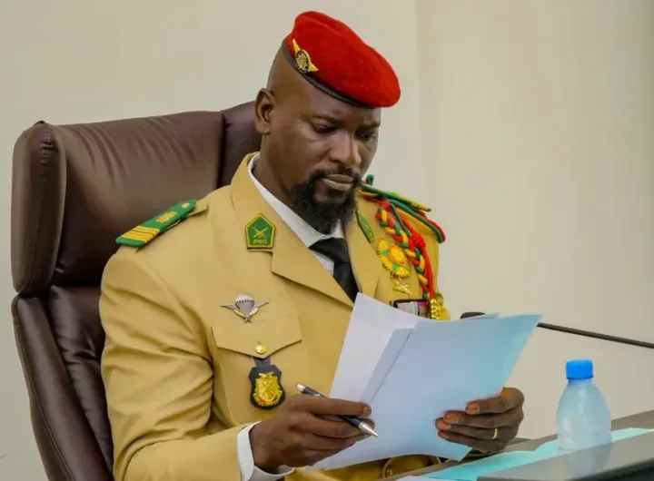 Junta leader is expected to contest for the presidential election in Guinea/Getty