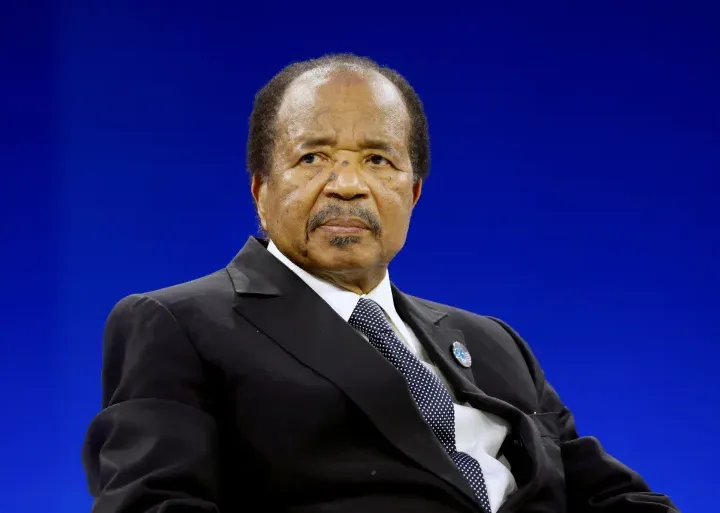 The constitution permits Paul Biya to run for an eight term in power/Reuters