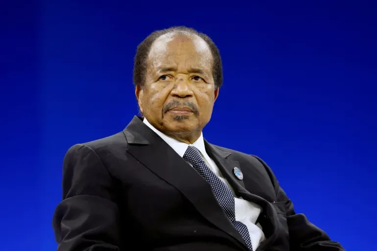 The constitution permits Paul Biya to run for an eight term in power/Reuters