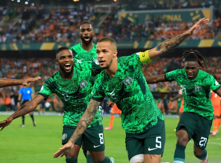 Nigeria sits three points below South Africa and Benin Republic with three points/Lionscrib