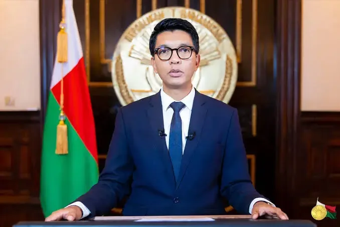 President Andry Rajoelina condemned CAPSAT for siding with protesters/Getty