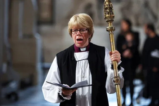 Sarah Mullally is the first woman to occupy the position/PA