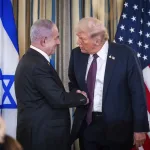 Trump and Netanyahu exchange pleasantries Gaza talks/EPA