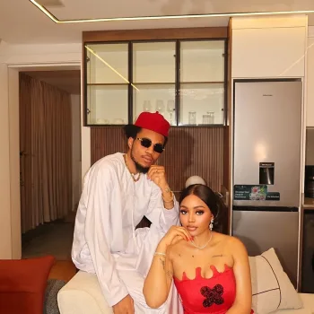 Regina Daniels expressed delight after her elder brother Sammy was released from detention/Instagram @reginadaniels