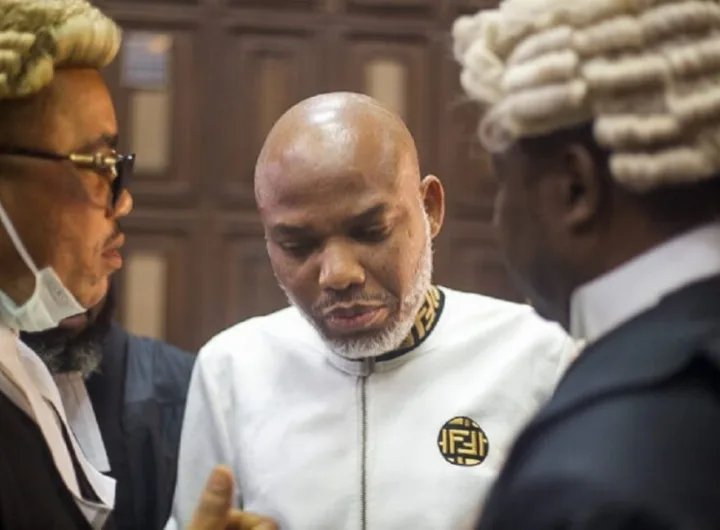 Nnamdi Kanu was sentenced to life imprisonement/Lionscrib
