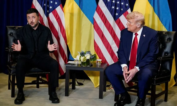 President of Ukraine Zelenskyy and US President Trump during a meeting in Washington /Lionscrib